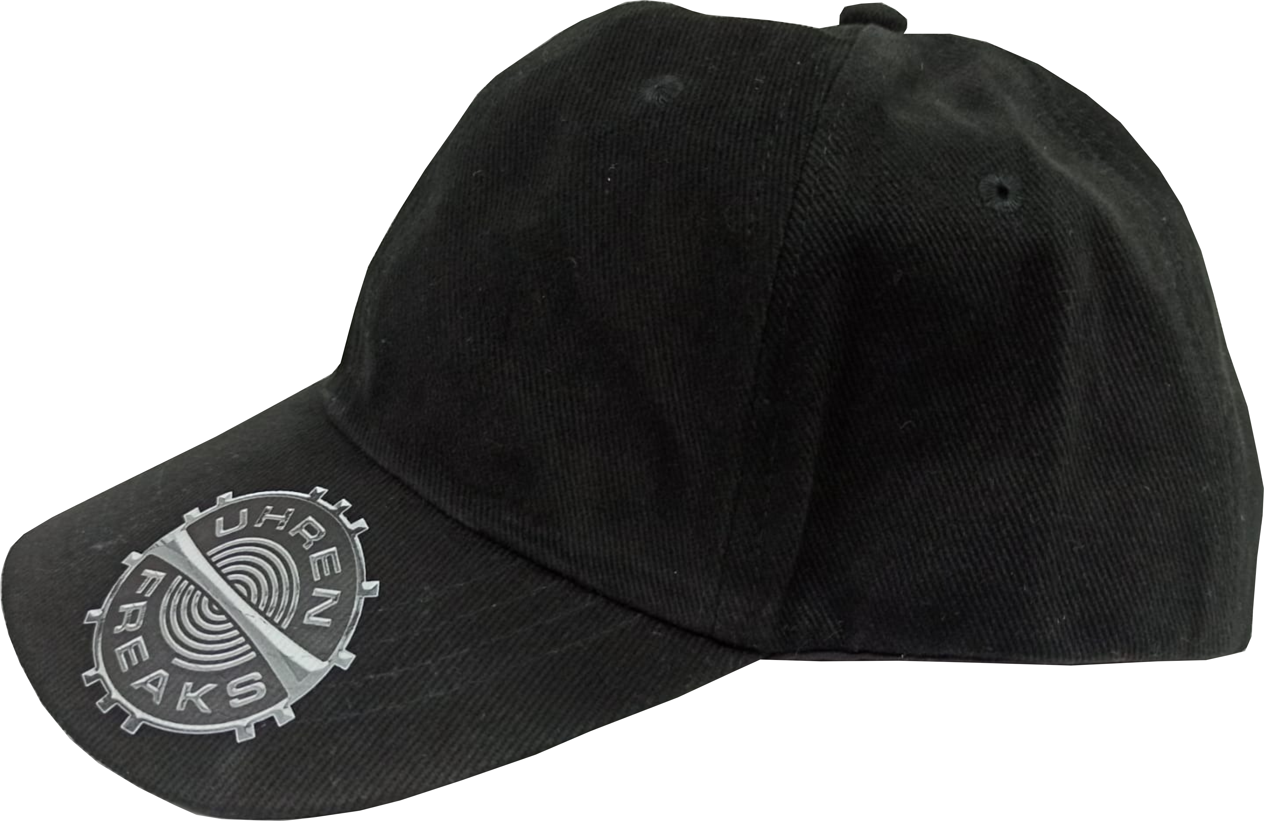 Cap "Uhren-Freaks" (Logo auf Schirm)